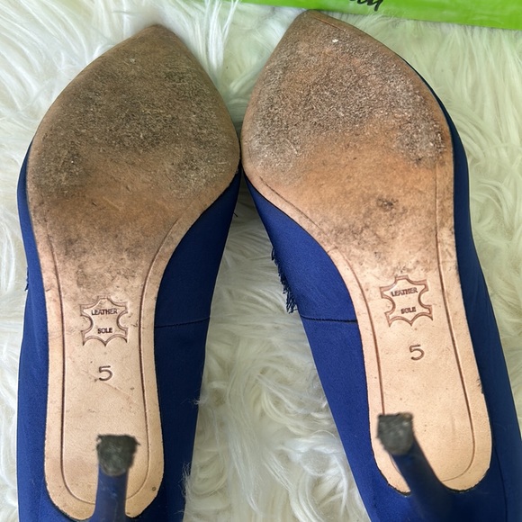 Sam Edelman Halan Satin Fringe Shoe - Picture 8 of 12